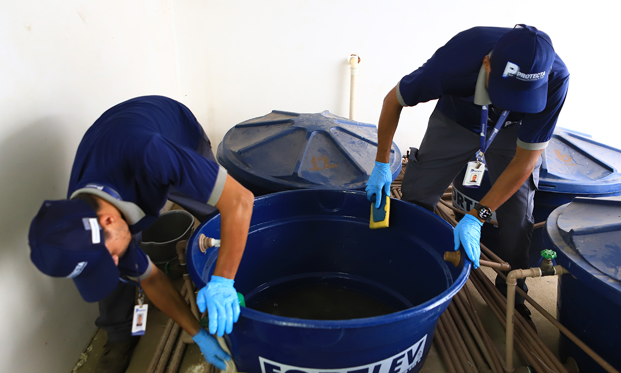 Desinfecção de Reservatórios de Água